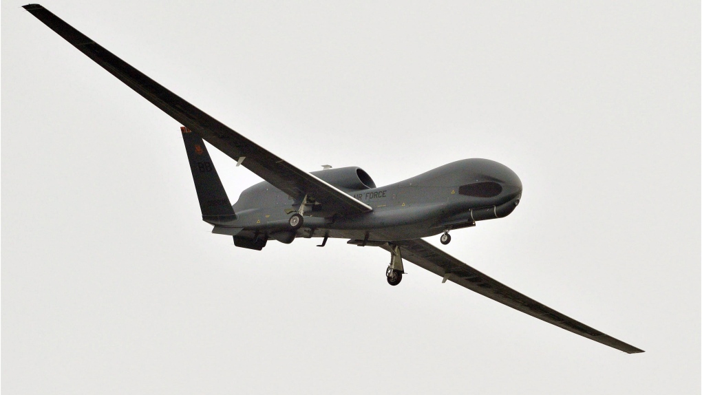 U.S. Global Hawk surveillance drone 