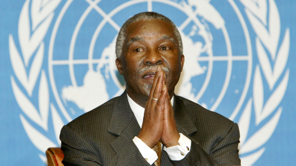 Thabo Mbeki at the UN in 2003