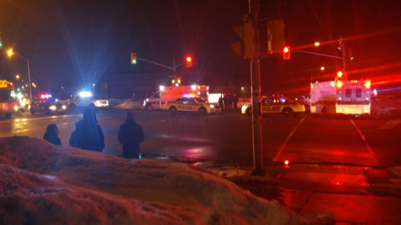 Ottawa police are responding to a shooting in the east end. Image courtesy: Stephen Garner