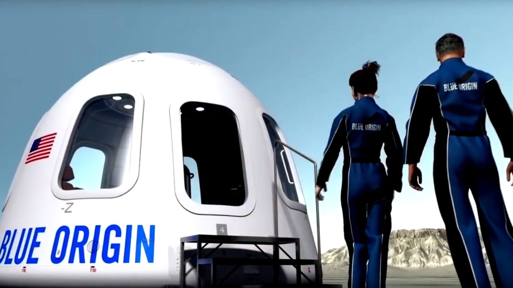 Blue Origin capsule