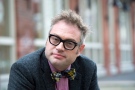 In this Oct. 17, 2013 file photo, Steven Page, formerly of the Barenaked Ladies, is interviewed in Toronto. (Frank Gunn / THE CANADIAN PRESS)