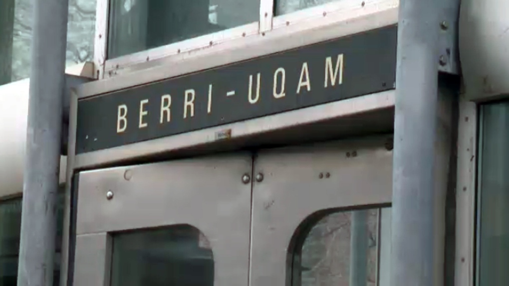 Exterior of the Berri-UQAM metro station