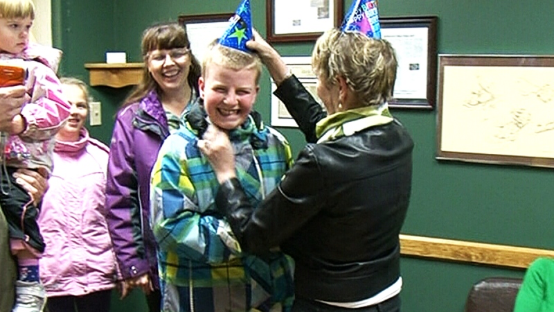 CTV Barrie: Surprised birthday for patient