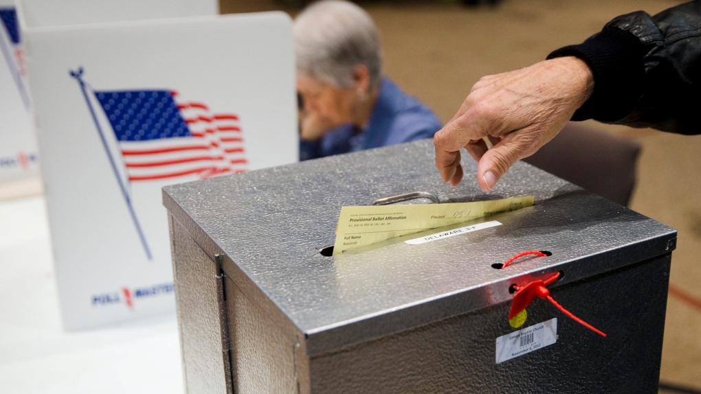 U.S. primary ballot box