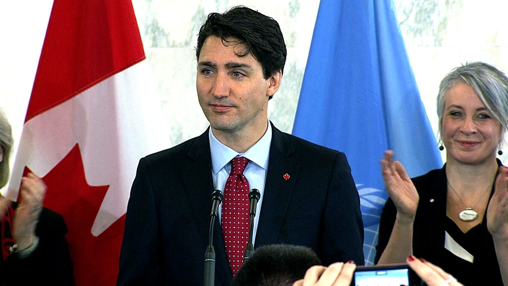 Trudeau at the UN