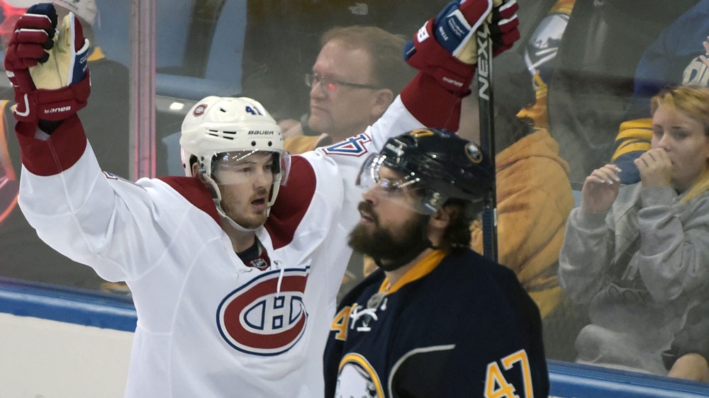 Montreal Canadiens left winger Paul Byron
