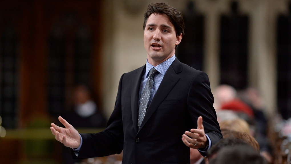 Prime Minister Justin Trudeau ahead of budget