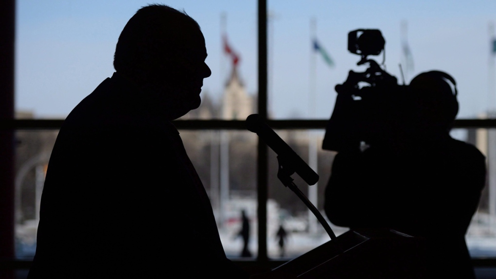 Toronto Mayor Rob Ford in Ottawa, 2014