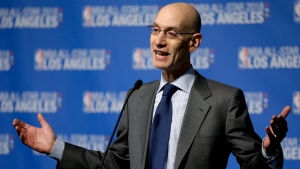 NBA Commissioner Adam Silver, shown in a March 2016 file photo, wants all teams to improve workplace culture and hire more women. (File / AP Photo)