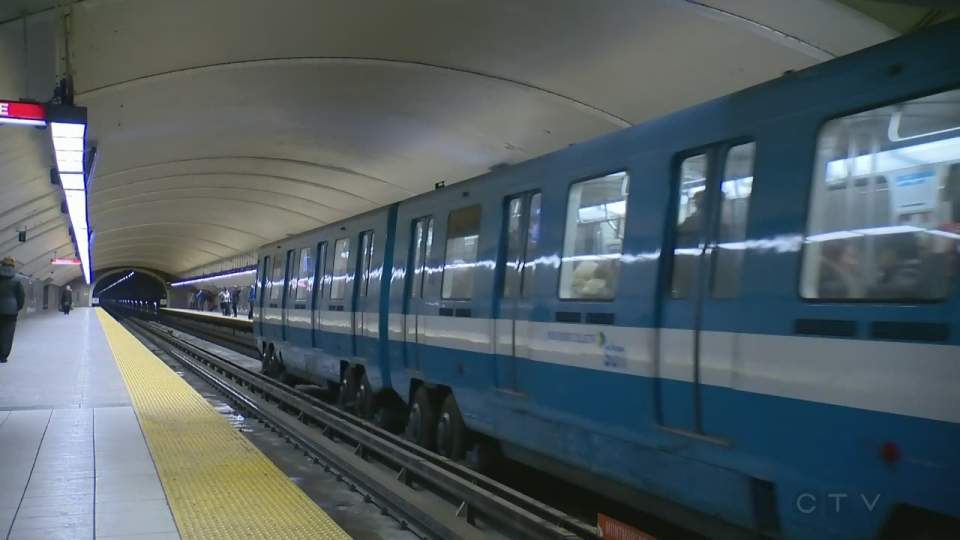 Montreal metro subway