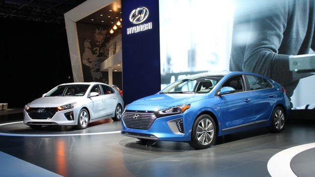 Hyundai Ioniq line launched in New York