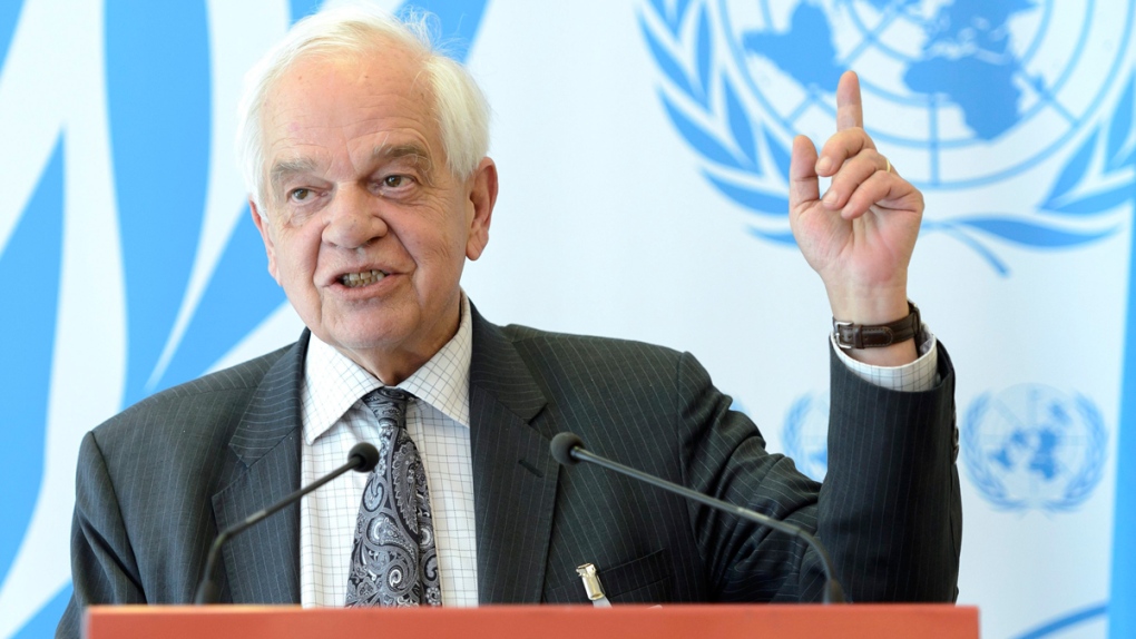 John McCallum at the United Nations in Geneva