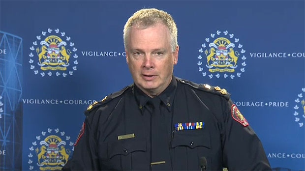 Calgary police chief, Roger Chaffin, 10-4 Magazine