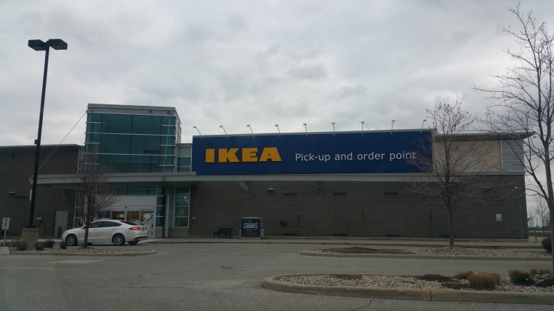 The Pick-Up and Order Point Ikea opens in Windsor, Ont., on Monday, April 4, 2016. (Courtesy AM800) 