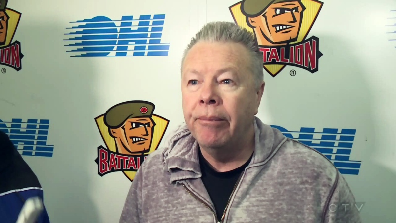 Stan Butler, the former coach and GM of the North Bay Battalion, is taking over as coach of the OHL's Erie Otters. (File)