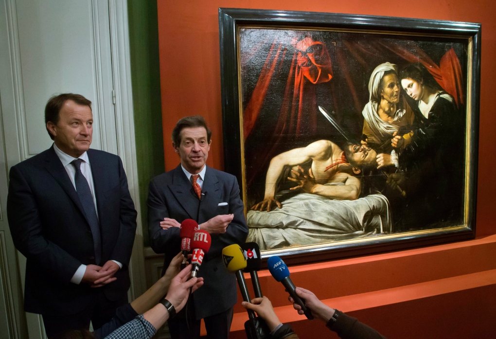 Possible Caravaggio painting