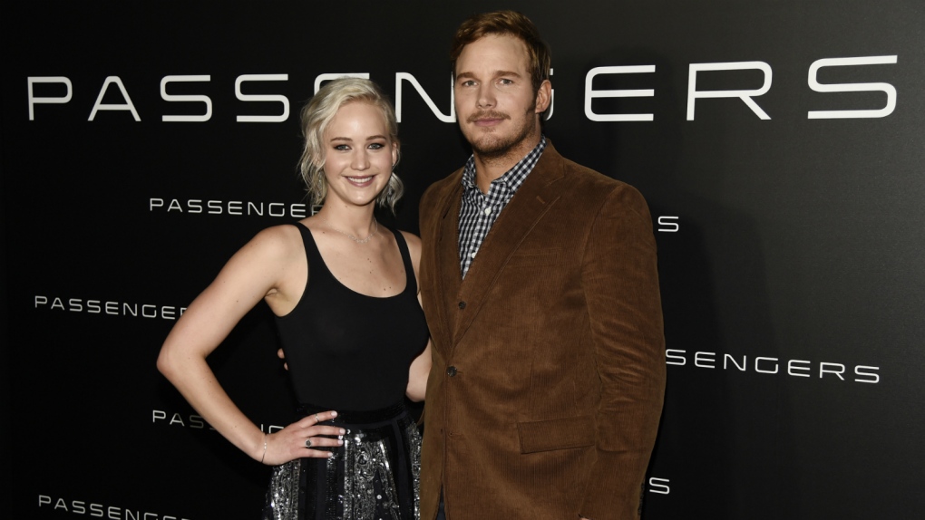 Jennifer Lawrence and Chris Pratt at CinemaCon