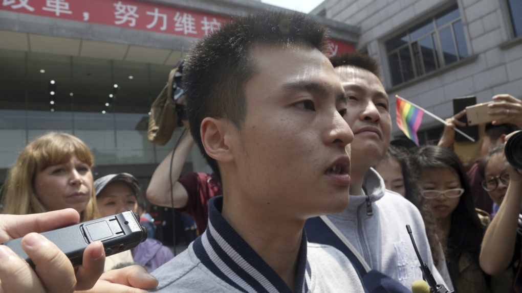 Judge rules against gay couple in China