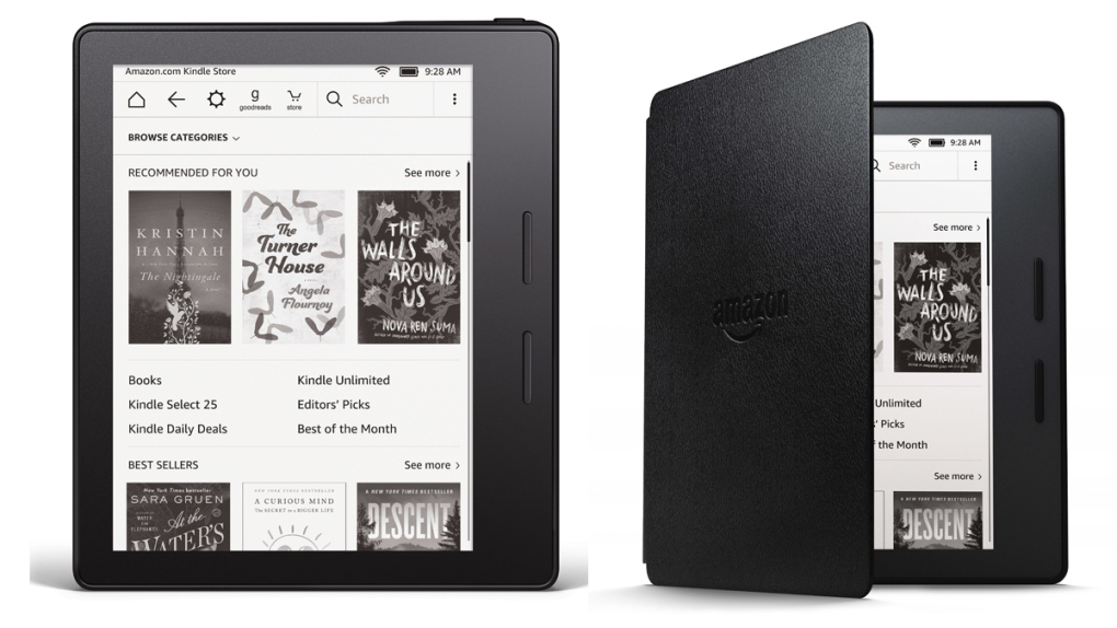 Amazon's Kindle Oasis e-reader