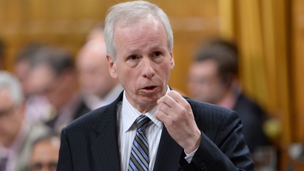 Foreign Affairs Minister Stephane Dion speaks