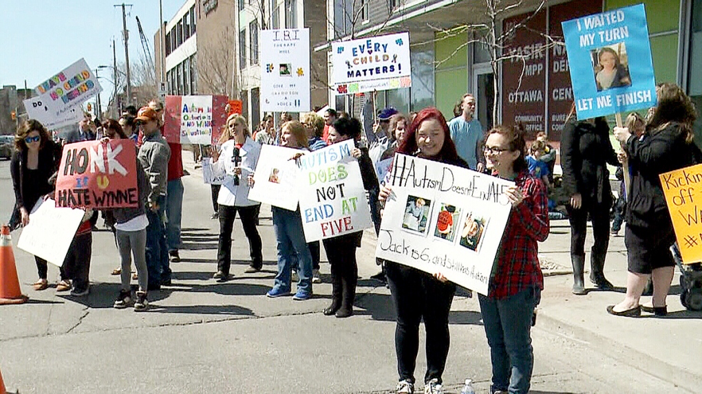 CTV Ottawa: Parents protest autism ruling