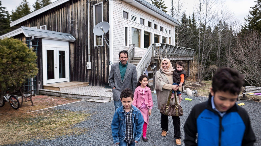 Syrian family in Queensland, Nova Scotia