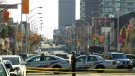 Toronto police are on the scene of a fatal shooting near Danforth and Coxwell Sunday morning. 