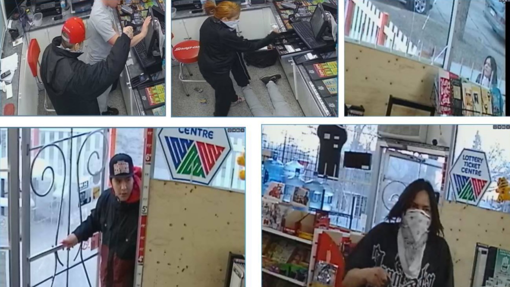 Westmount robbery suspects