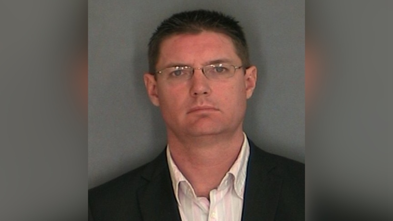 48-year-old Michael J. Hull of Nepean has been charged with unlawful surveillance after an allegedly filming females in the change rooms of an Ogdensburg, N.Y., Walmart. (Ogdensburg City Police Department) 