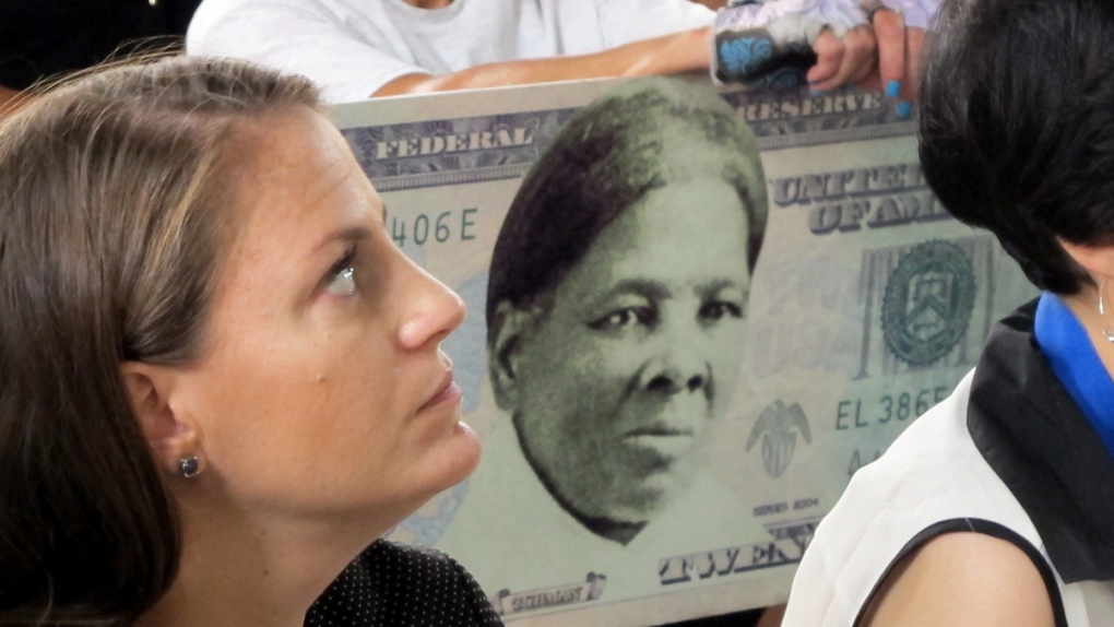 Rally for Harriet Tubman on the US$20 bill