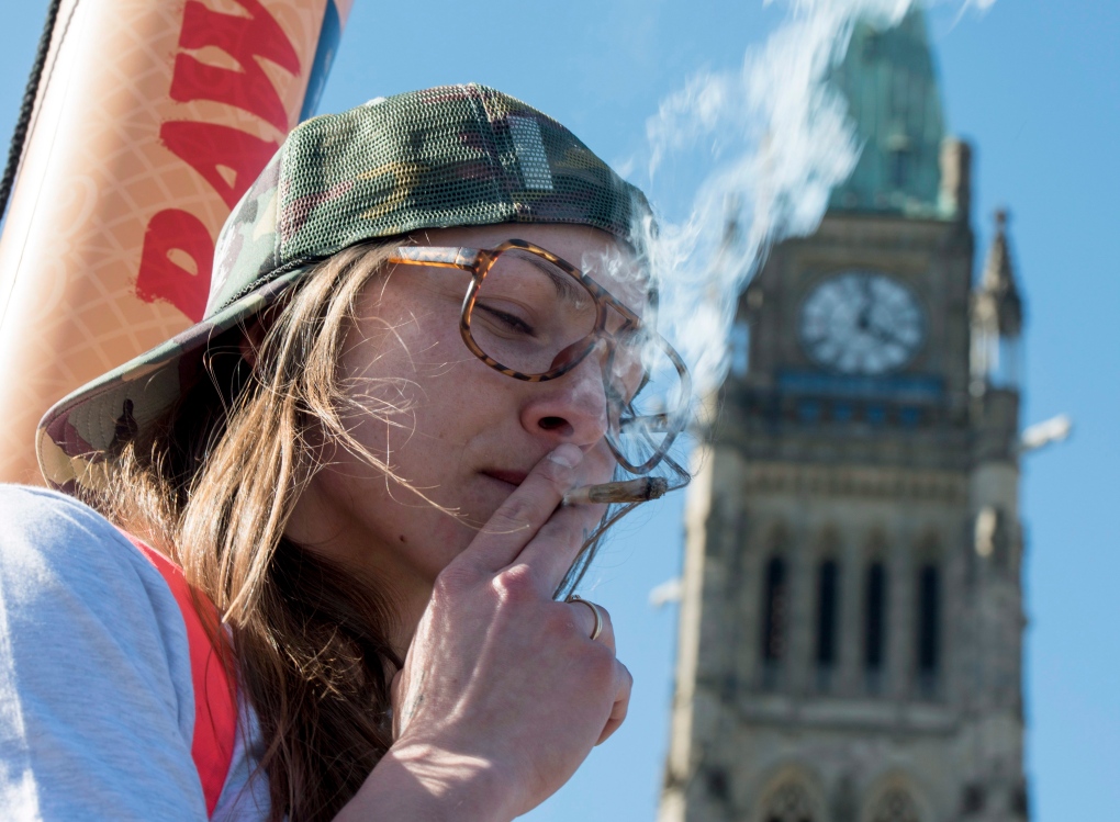 420 rally on Parliament Hill