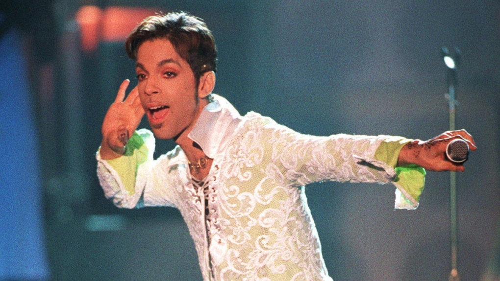 Prince performs in Universal City, Calif.