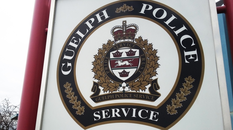 An undated photo of the Guelph police logo. (CTV Kitchener)