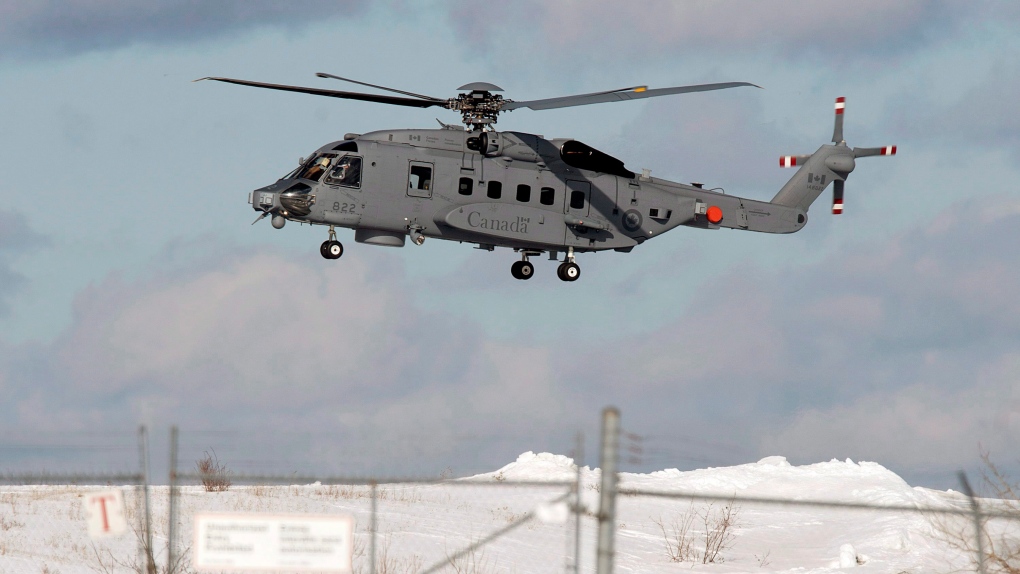 Canadian navy helicopters