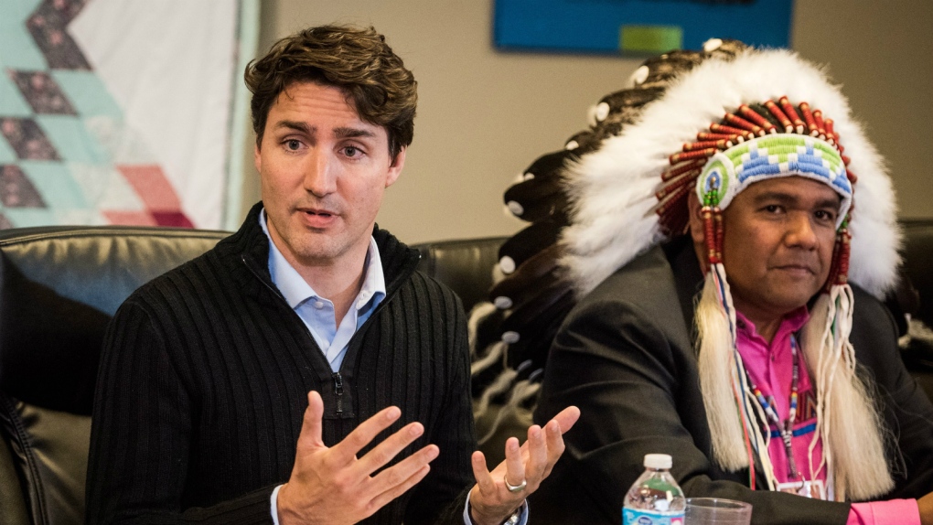 Trudeau meeting in Fort Qu'Appelle