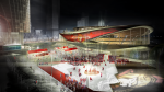 A rendering of RendezVous LeBreton, an ill-fated 2016 bid to redevelop LeBreton Flats with an NHL arena. The plan fell apart in 2018 amid legal fighting between the main parties.