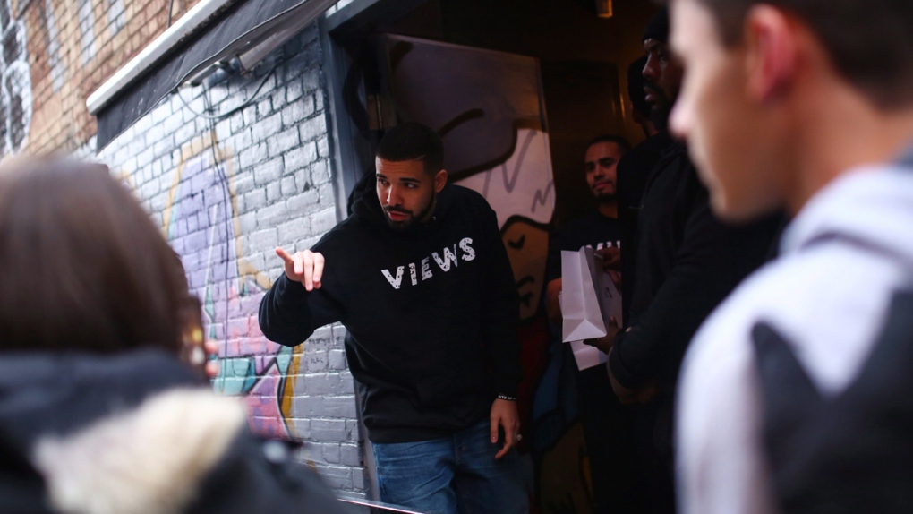 Drake promoting 'Views' in Toronto
