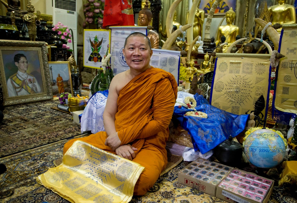 Chief monk at Bangkok temple 