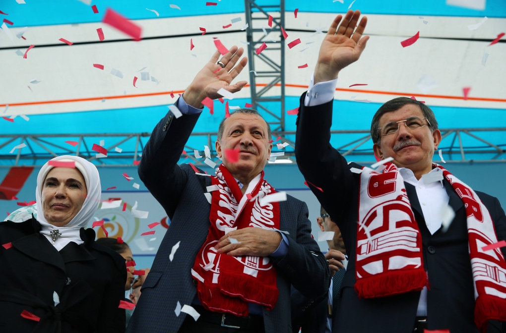 Erdogan and Davutoglu