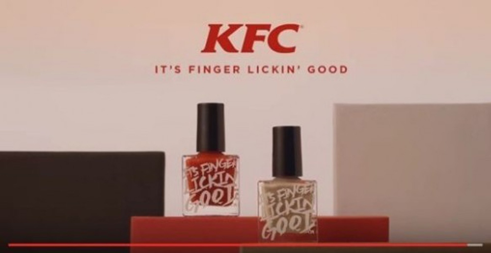KFC nail polish 