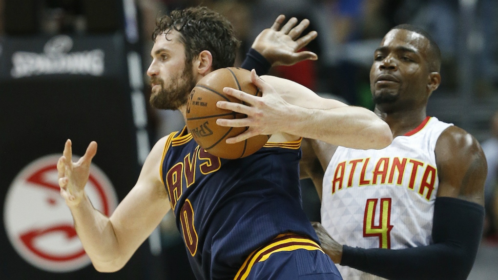 Kevin Love leads Cavaliers to win over Hawks
