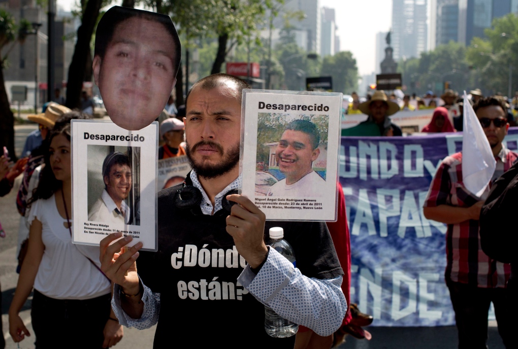 March for missing Mexican students 