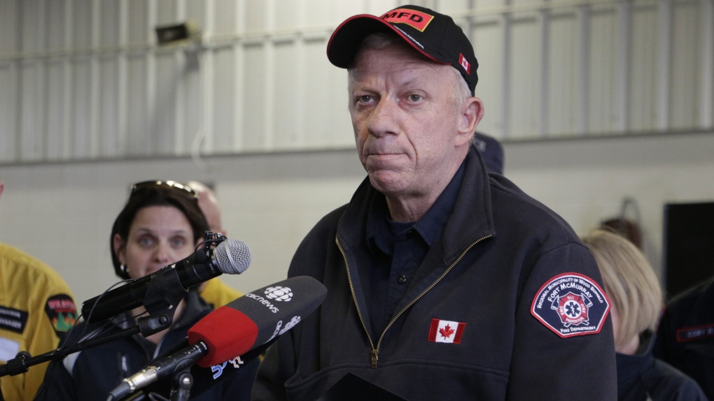 Fort McMurray, Alberta, fire chief Darby Allen