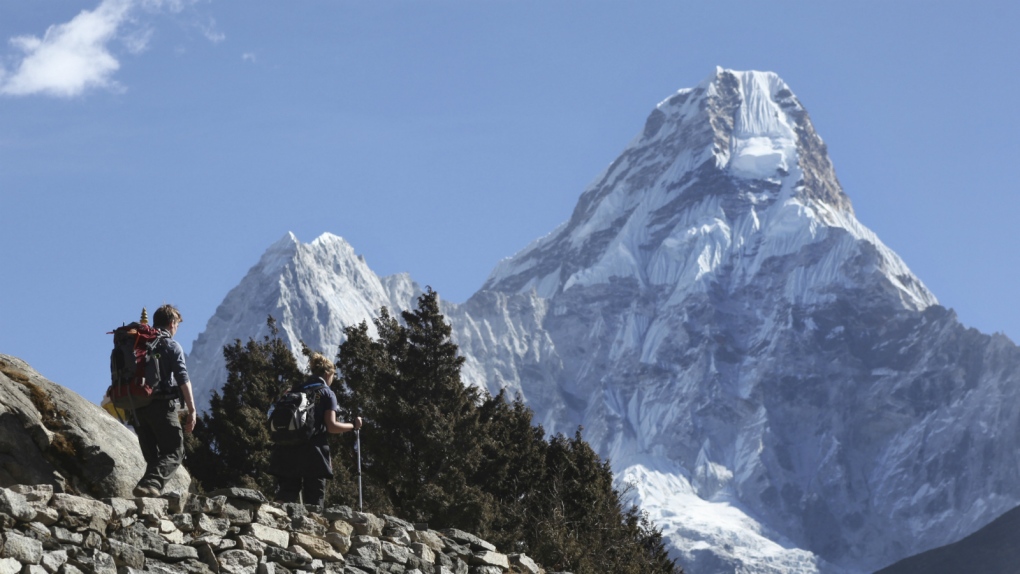 Climbers head to Mount Everest base camp
