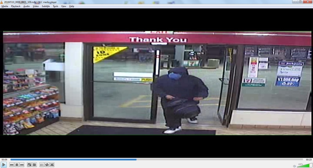 Robbery at 7-Eleven in Leamington, May 10, 2016