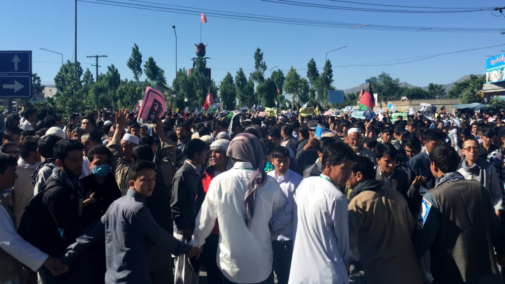 Kabul locked down due to Hazara demonstration