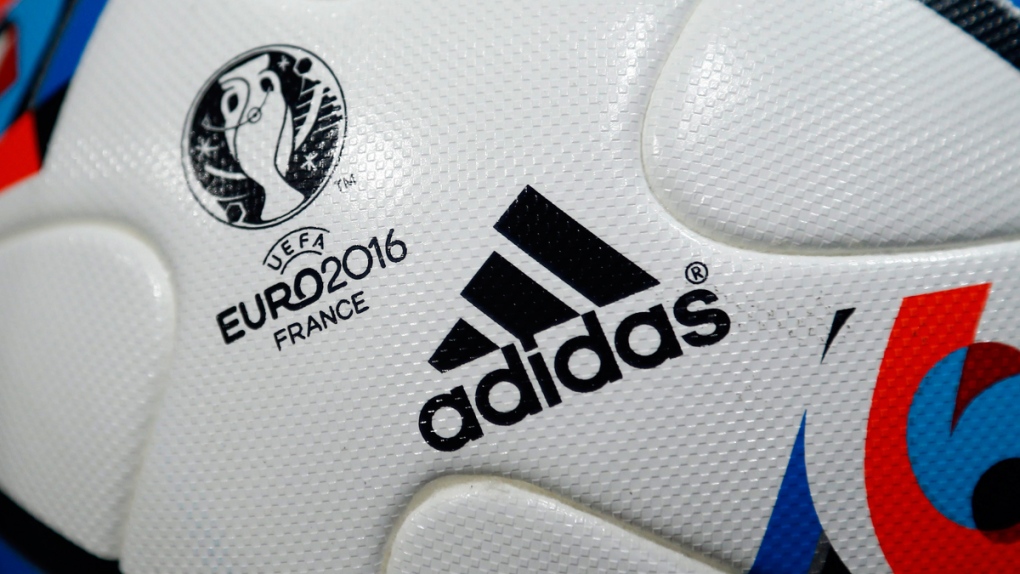 The official UEFA Euro 2016 Cup soccer ball