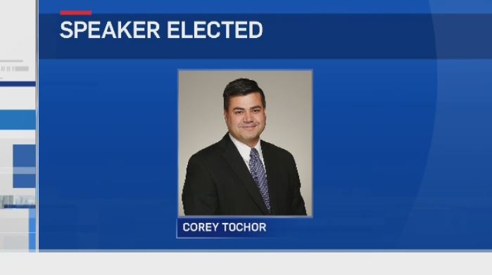 Corey Tochor elected Speaker