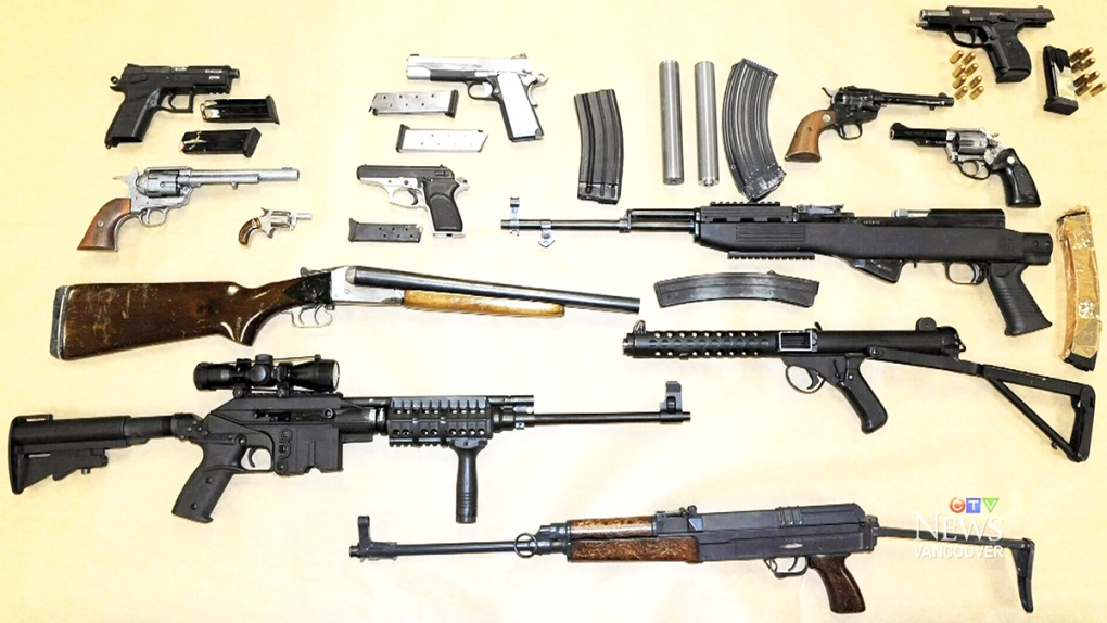 Police seize dangerous drugs, arsenal of guns