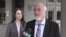 Lawyer Gord Cudmore speaks about his client Erna Kern on Wednesday, May 18, 2016.